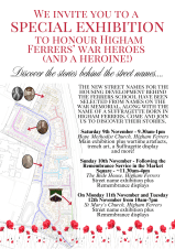 The Hunt for Higham's Heroes - Discover the stories behind the street names